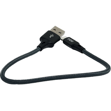 iRoo Short 25CM Fast Charging USB A to iPhone/iPad - Green